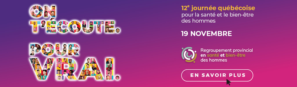 12e journée québécoise pour la santé et le bien être des hommes